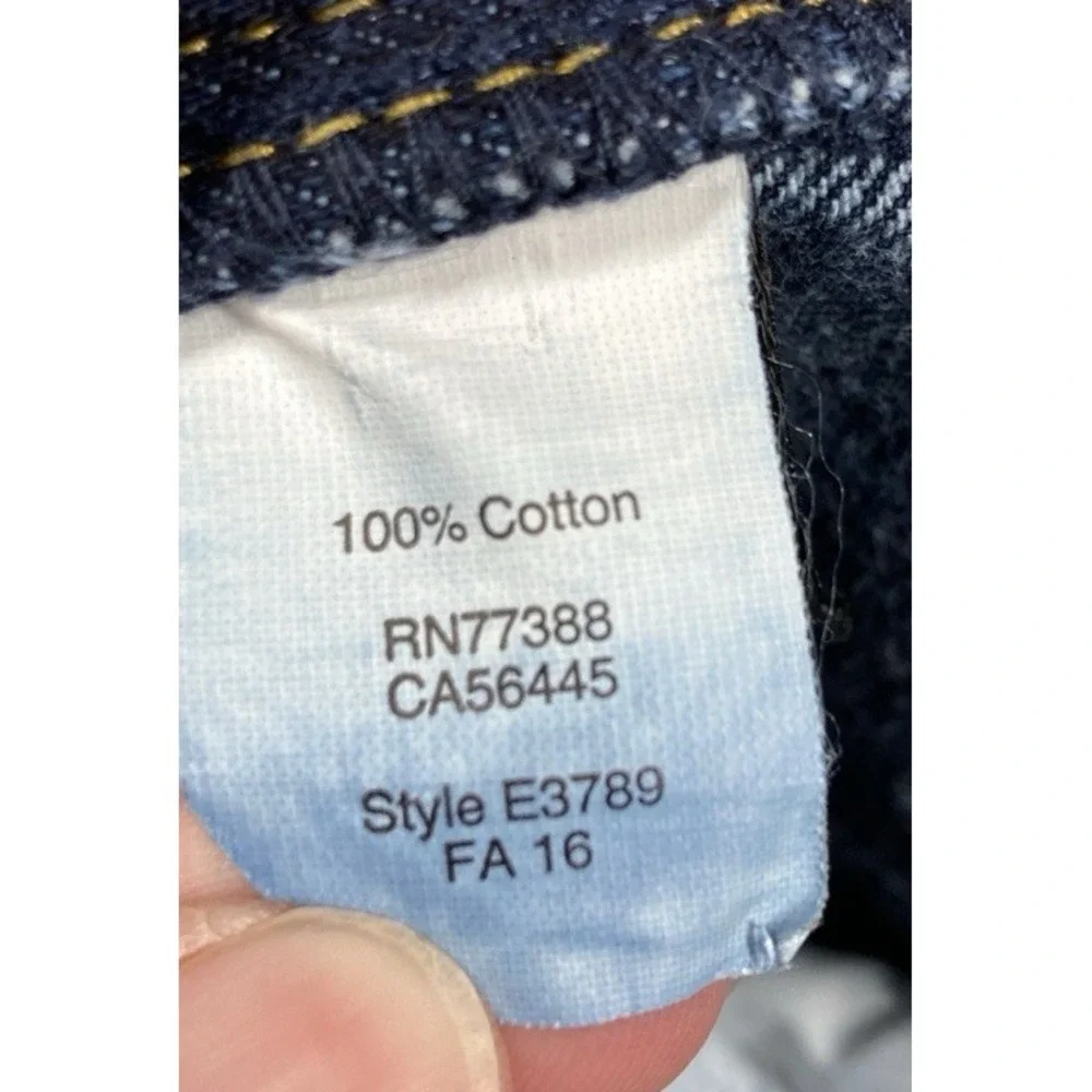 J Crew Jeans Mens 33x32‎ (32x30) Blue The Bleecker Straight Medium Wash Denim